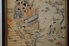 Picture of Antique 19th Century Chinese Embroidered Daoist Immortals "Birthday" Panel